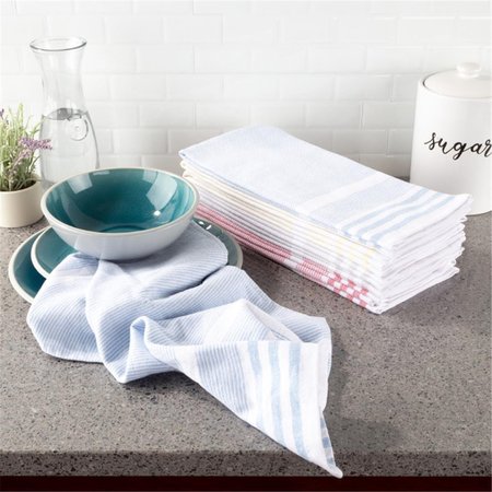 TABLERO 16 x 28 in. Absorbent 100 Percent Cotton Hand Kitchen Towel, Multi-Color TA2064033